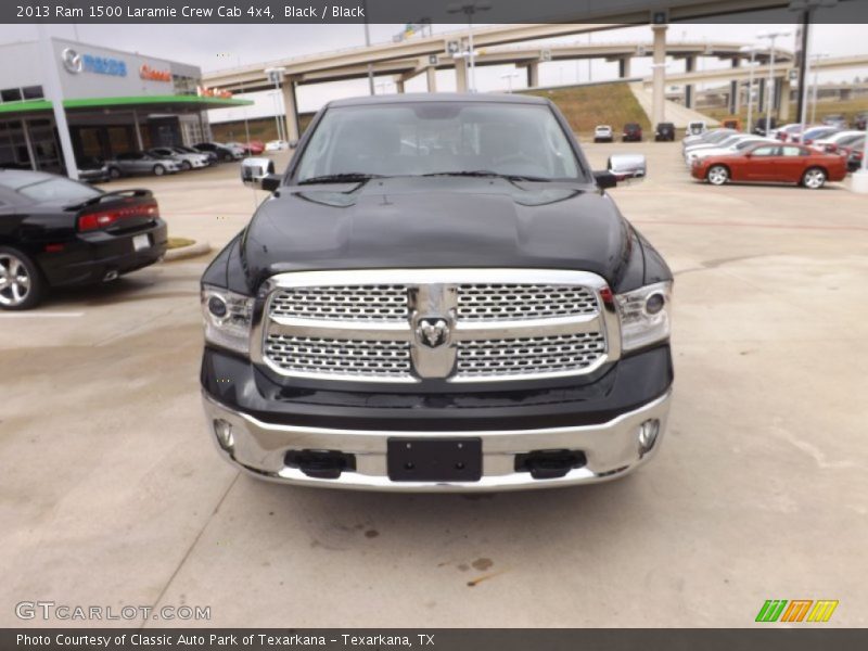 Black / Black 2013 Ram 1500 Laramie Crew Cab 4x4