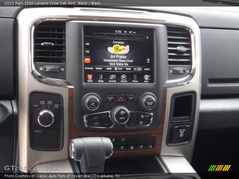 Black / Black 2013 Ram 1500 Laramie Crew Cab 4x4