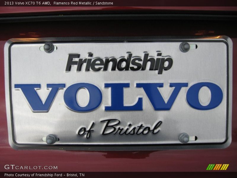 Flamenco Red Metallic / Sandstone 2013 Volvo XC70 T6 AWD