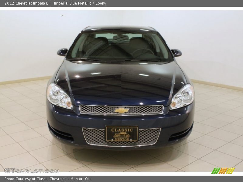 Imperial Blue Metallic / Ebony 2012 Chevrolet Impala LT