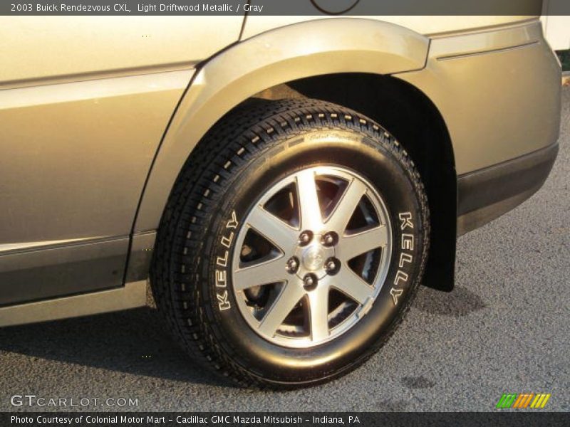 Light Driftwood Metallic / Gray 2003 Buick Rendezvous CXL