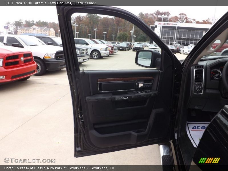 Black / Black 2013 Ram 1500 Laramie Crew Cab 4x4