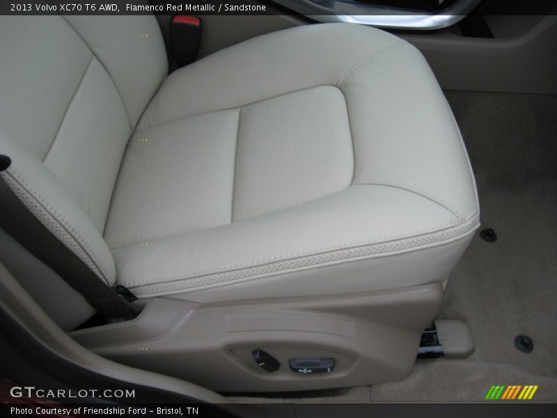 Front Seat of 2013 XC70 T6 AWD