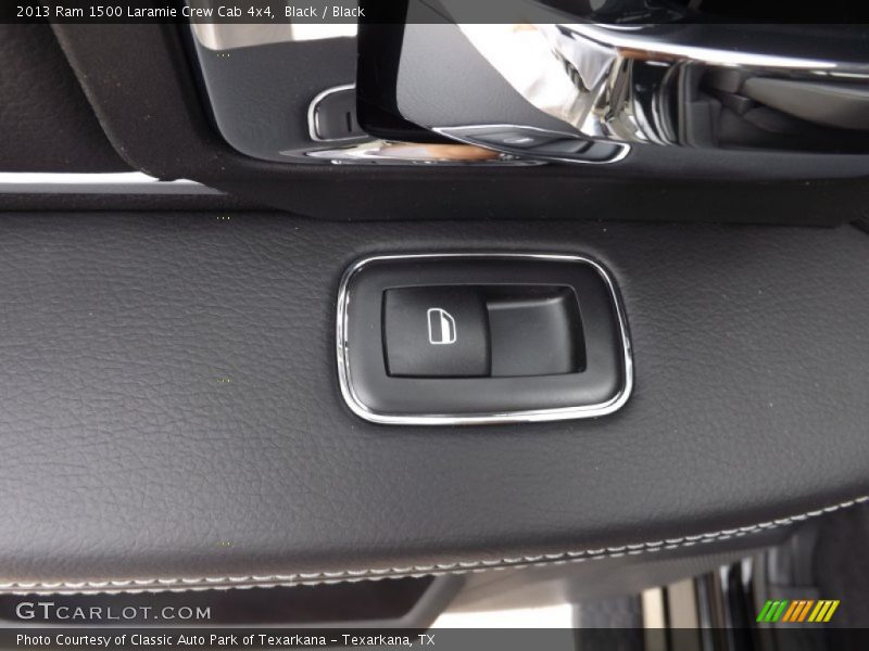 Black / Black 2013 Ram 1500 Laramie Crew Cab 4x4