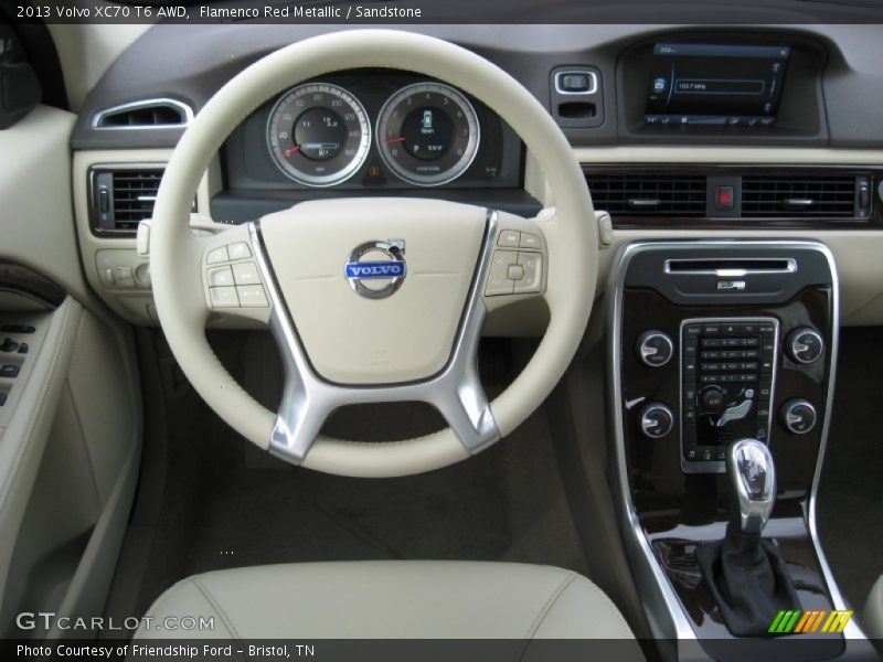Dashboard of 2013 XC70 T6 AWD