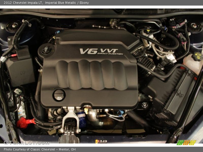 Imperial Blue Metallic / Ebony 2012 Chevrolet Impala LT