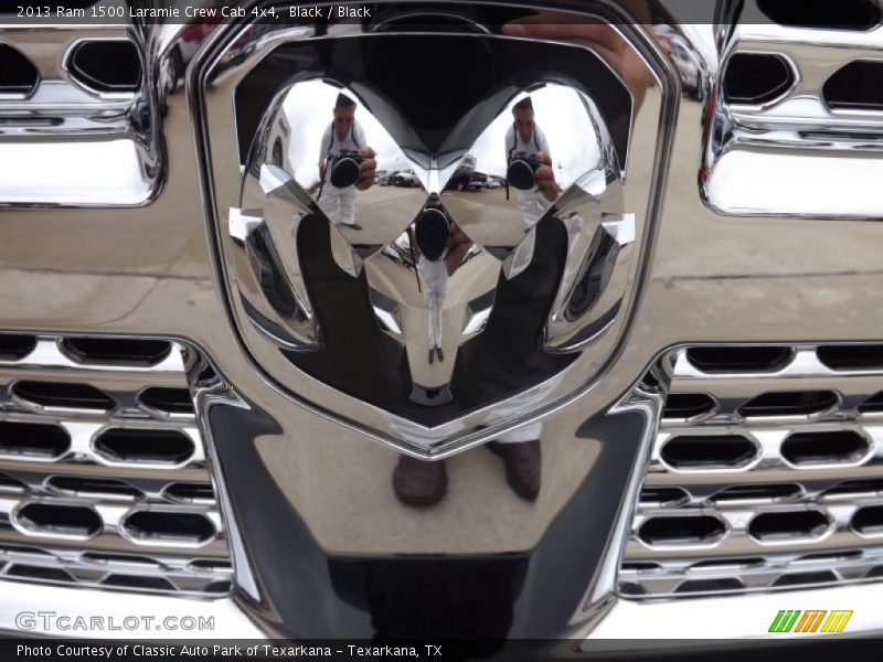 Black / Black 2013 Ram 1500 Laramie Crew Cab 4x4