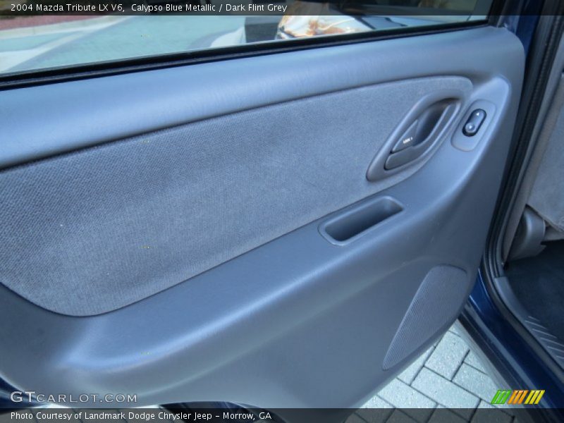 Calypso Blue Metallic / Dark Flint Grey 2004 Mazda Tribute LX V6