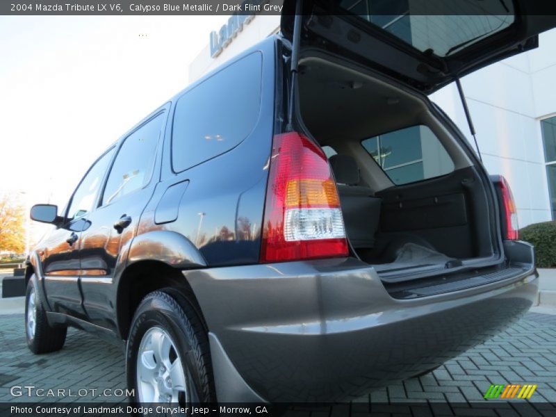Calypso Blue Metallic / Dark Flint Grey 2004 Mazda Tribute LX V6