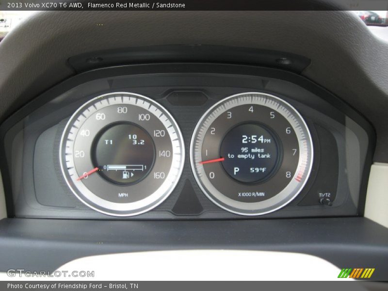  2013 XC70 T6 AWD T6 AWD Gauges