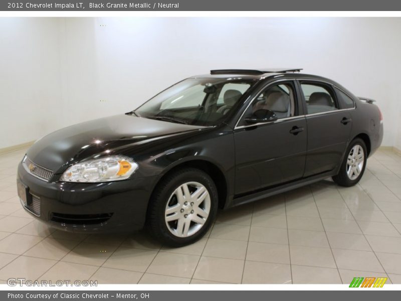 Black Granite Metallic / Neutral 2012 Chevrolet Impala LT