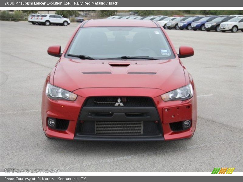  2008 Lancer Evolution GSR Rally Red Metallic