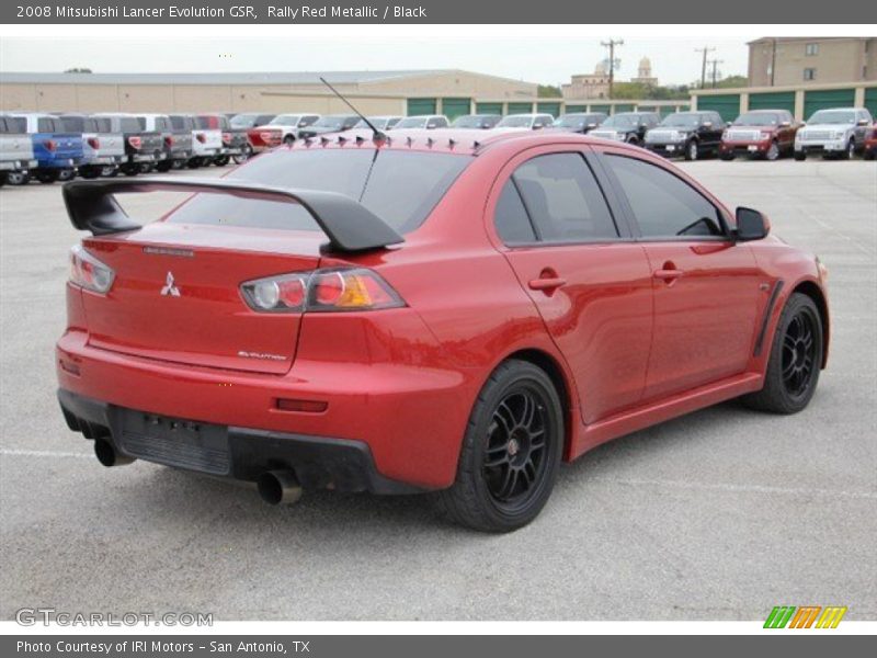  2008 Lancer Evolution GSR Rally Red Metallic