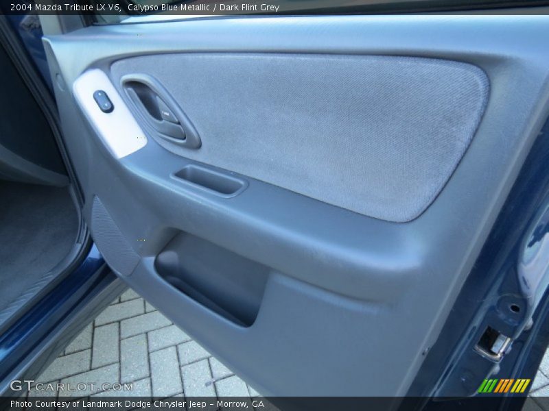 Calypso Blue Metallic / Dark Flint Grey 2004 Mazda Tribute LX V6