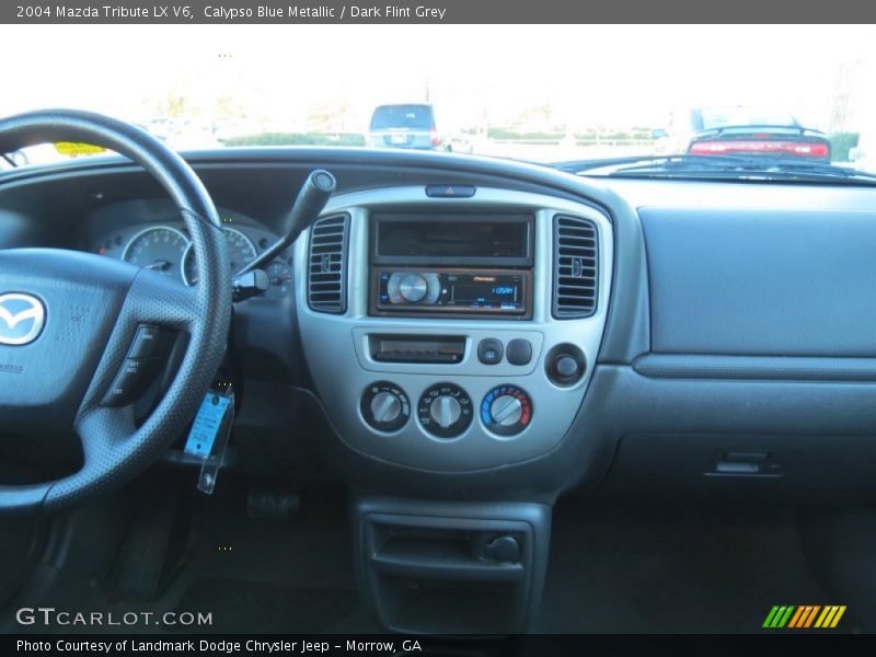 Calypso Blue Metallic / Dark Flint Grey 2004 Mazda Tribute LX V6