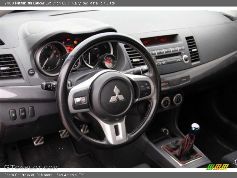 Dashboard of 2008 Lancer Evolution GSR
