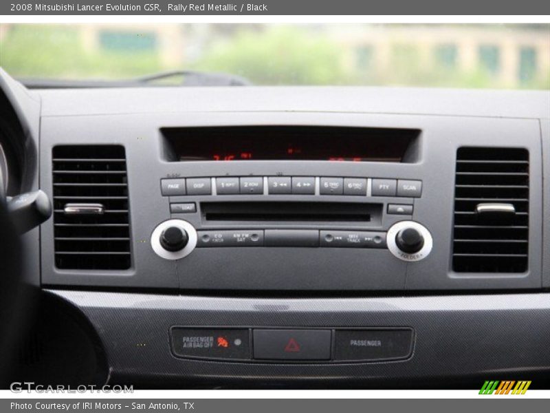 Controls of 2008 Lancer Evolution GSR
