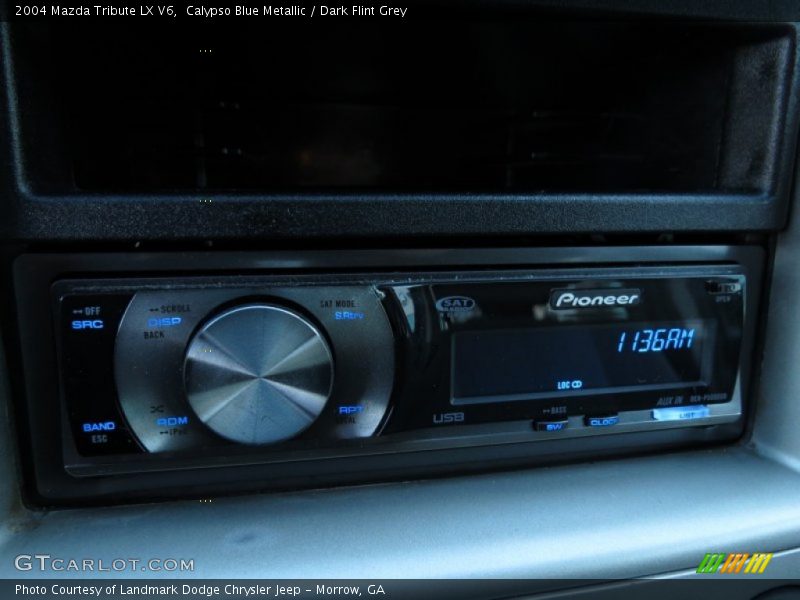 Calypso Blue Metallic / Dark Flint Grey 2004 Mazda Tribute LX V6