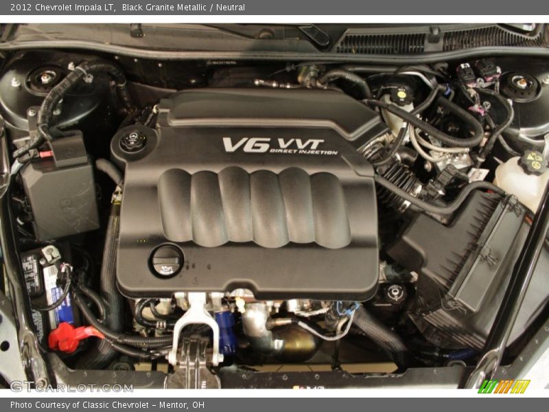 Black Granite Metallic / Neutral 2012 Chevrolet Impala LT
