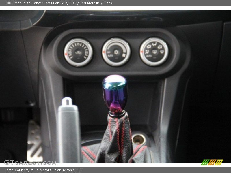 Rally Red Metallic / Black 2008 Mitsubishi Lancer Evolution GSR