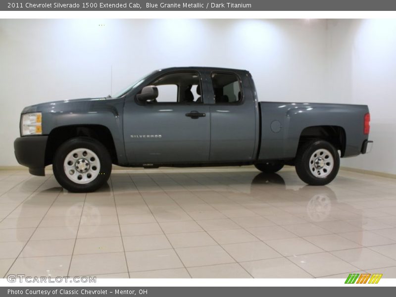  2011 Silverado 1500 Extended Cab Blue Granite Metallic
