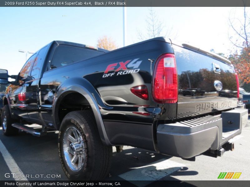 Black / FX4 Black 2009 Ford F250 Super Duty FX4 SuperCab 4x4