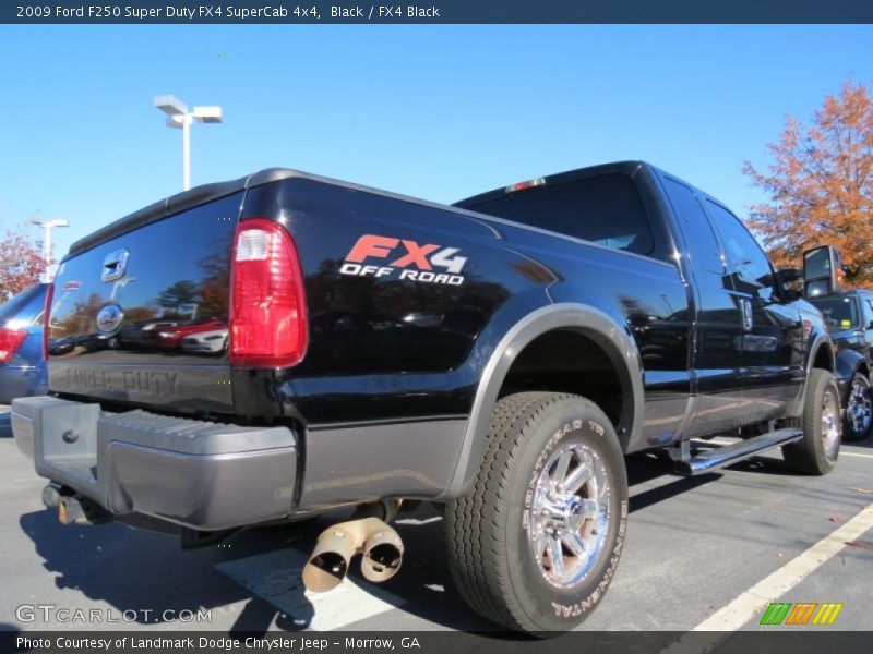 Black / FX4 Black 2009 Ford F250 Super Duty FX4 SuperCab 4x4