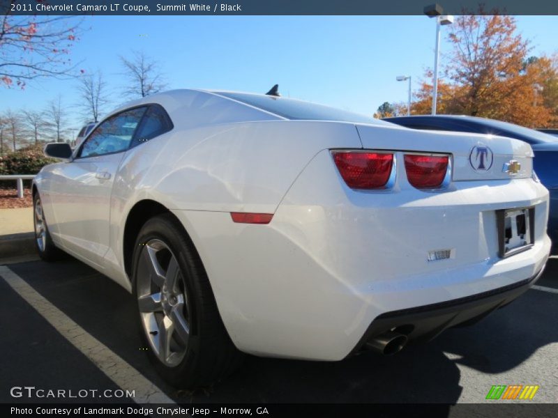 Summit White / Black 2011 Chevrolet Camaro LT Coupe