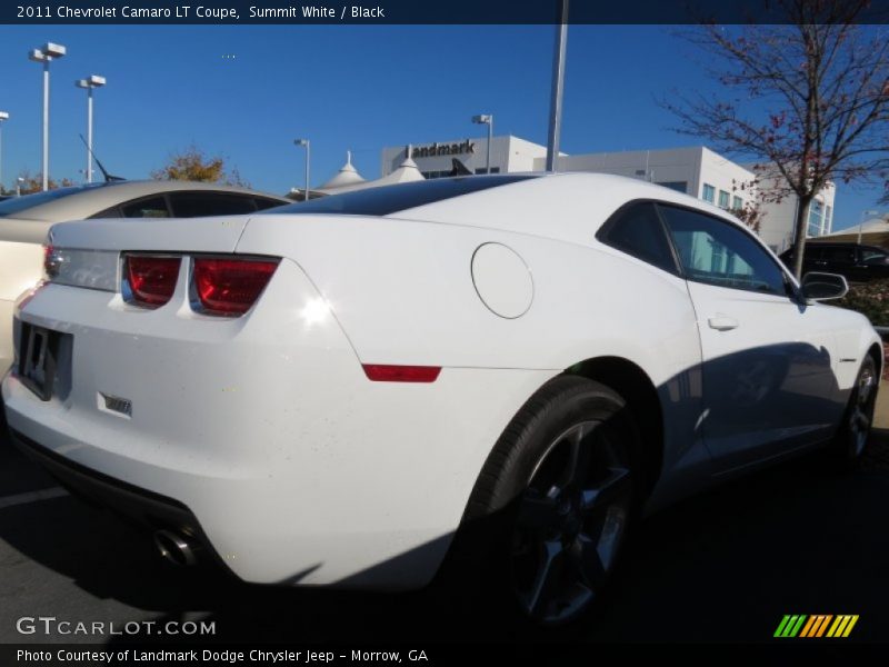 Summit White / Black 2011 Chevrolet Camaro LT Coupe