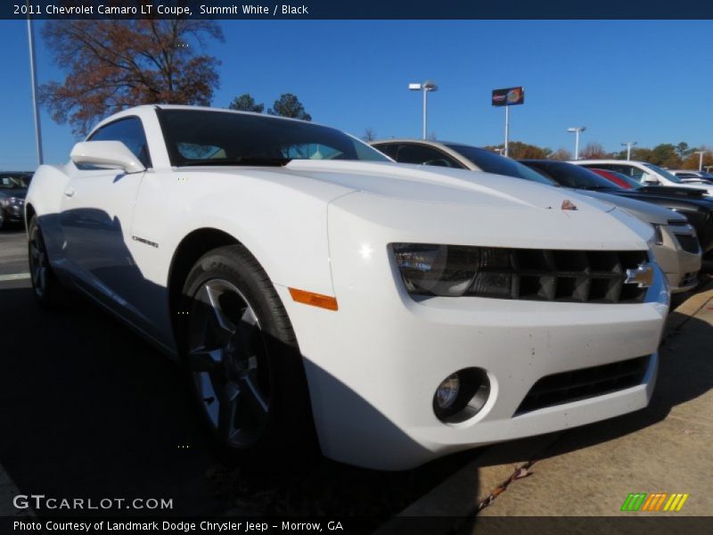 Summit White / Black 2011 Chevrolet Camaro LT Coupe