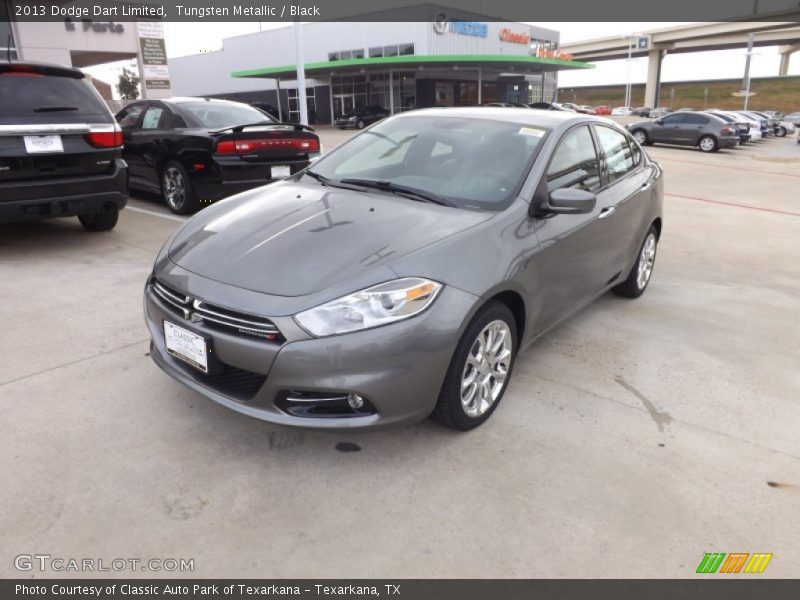 Tungsten Metallic / Black 2013 Dodge Dart Limited