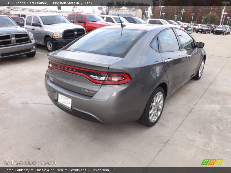 Tungsten Metallic / Black 2013 Dodge Dart Limited