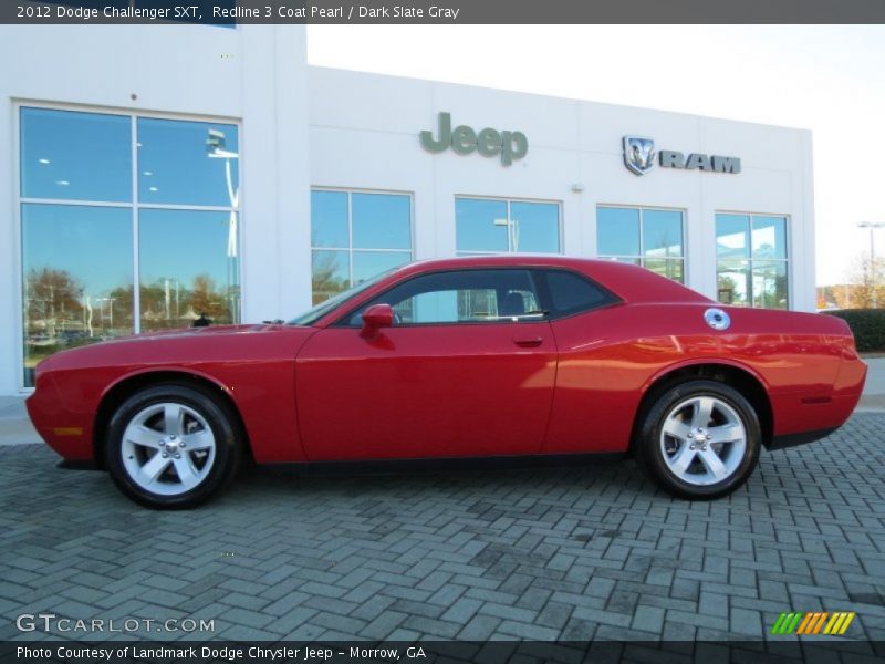 Redline 3 Coat Pearl / Dark Slate Gray 2012 Dodge Challenger SXT
