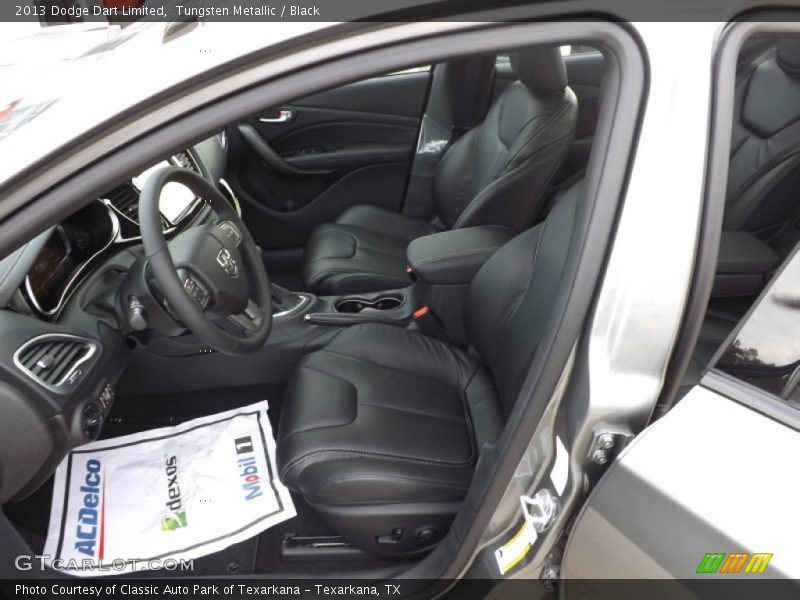 Tungsten Metallic / Black 2013 Dodge Dart Limited