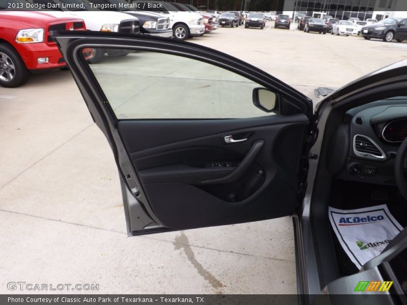 Tungsten Metallic / Black 2013 Dodge Dart Limited