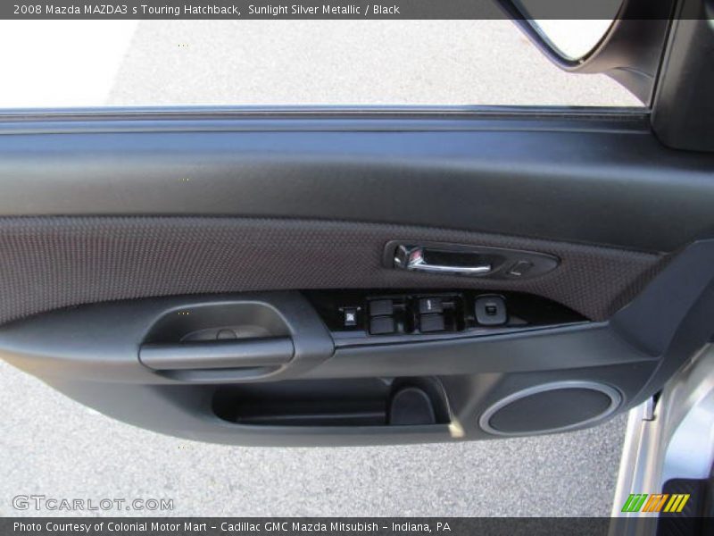 Sunlight Silver Metallic / Black 2008 Mazda MAZDA3 s Touring Hatchback