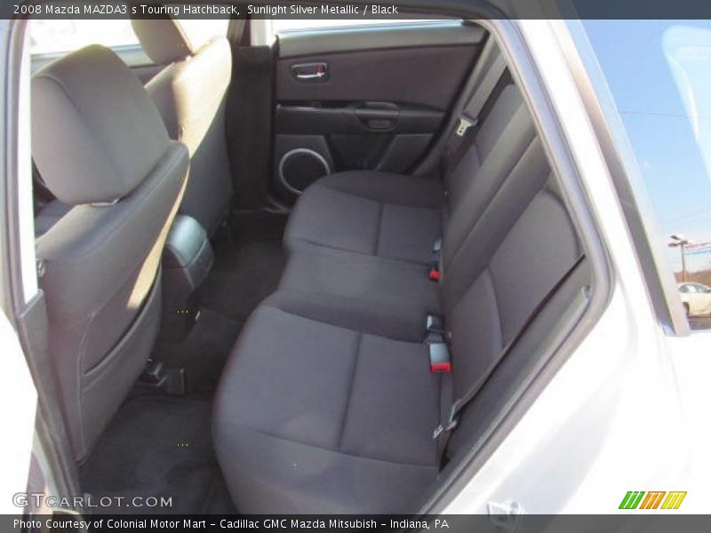 Sunlight Silver Metallic / Black 2008 Mazda MAZDA3 s Touring Hatchback