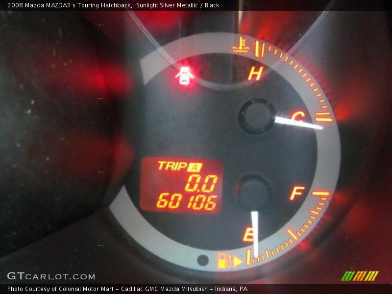 Sunlight Silver Metallic / Black 2008 Mazda MAZDA3 s Touring Hatchback