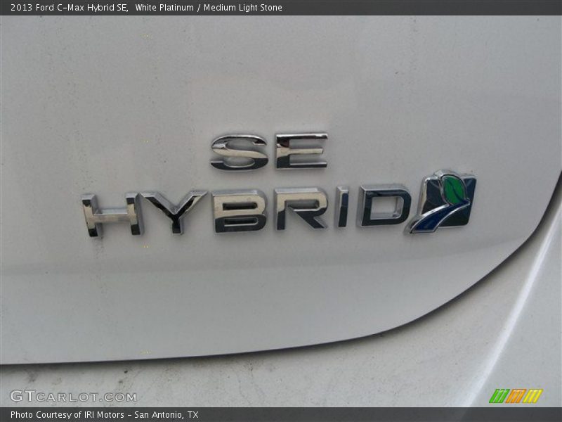 White Platinum / Medium Light Stone 2013 Ford C-Max Hybrid SE