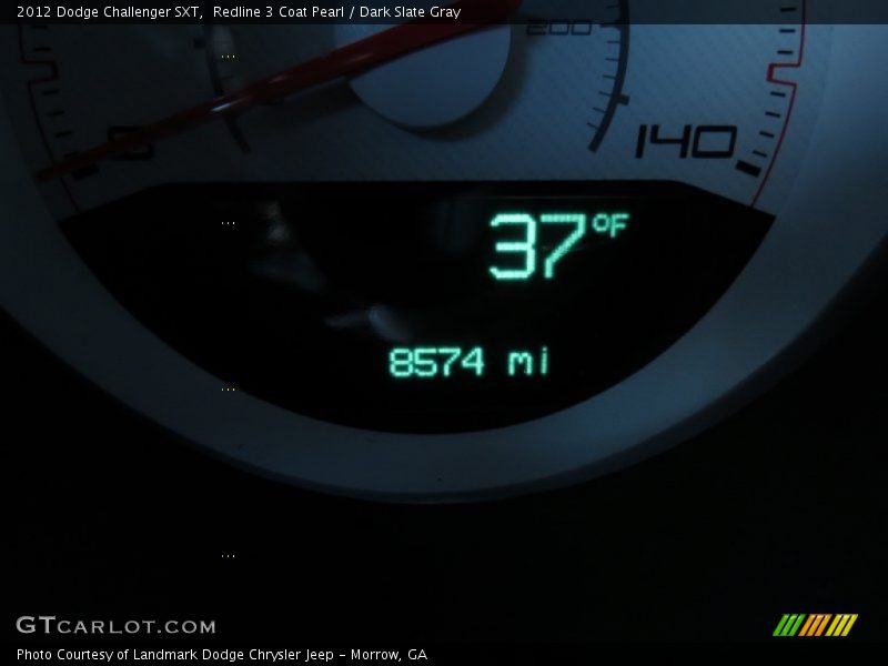 Redline 3 Coat Pearl / Dark Slate Gray 2012 Dodge Challenger SXT