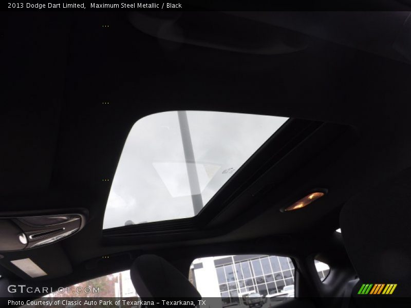 Maximum Steel Metallic / Black 2013 Dodge Dart Limited