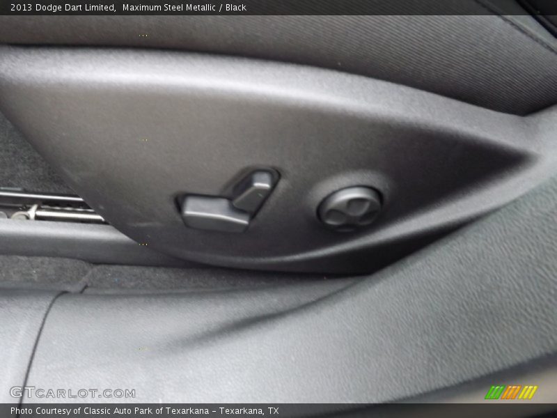 Maximum Steel Metallic / Black 2013 Dodge Dart Limited