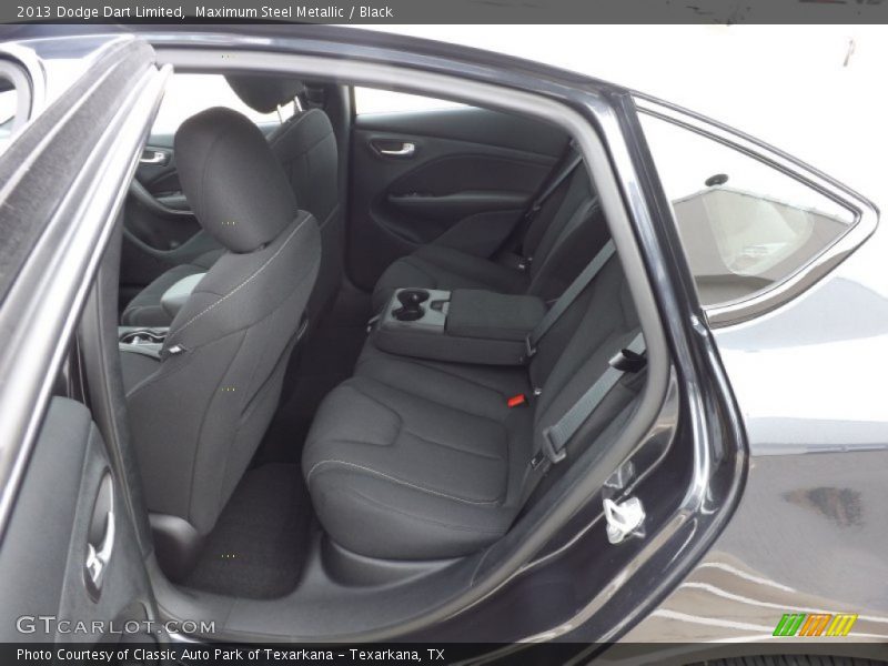 Maximum Steel Metallic / Black 2013 Dodge Dart Limited