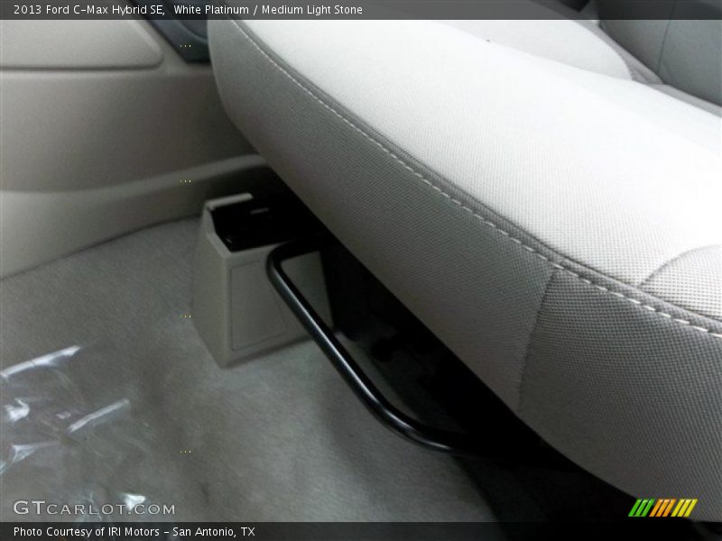 White Platinum / Medium Light Stone 2013 Ford C-Max Hybrid SE