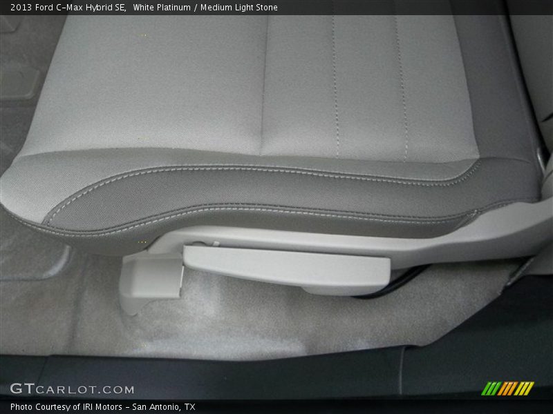 White Platinum / Medium Light Stone 2013 Ford C-Max Hybrid SE
