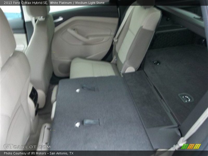 White Platinum / Medium Light Stone 2013 Ford C-Max Hybrid SE