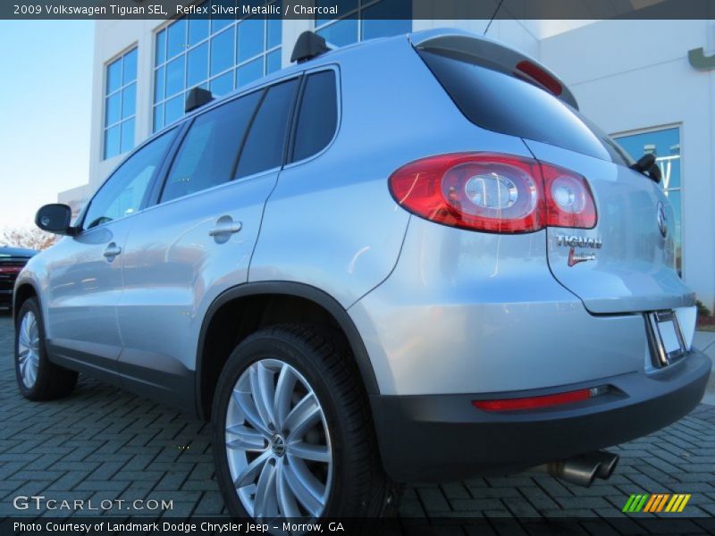 Reflex Silver Metallic / Charcoal 2009 Volkswagen Tiguan SEL