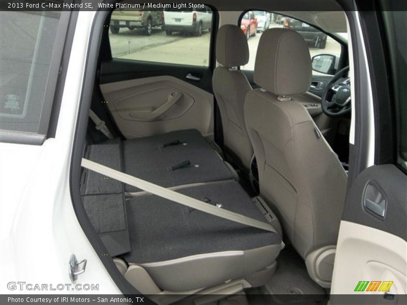 White Platinum / Medium Light Stone 2013 Ford C-Max Hybrid SE