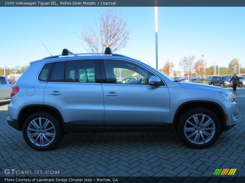 Reflex Silver Metallic / Charcoal 2009 Volkswagen Tiguan SEL