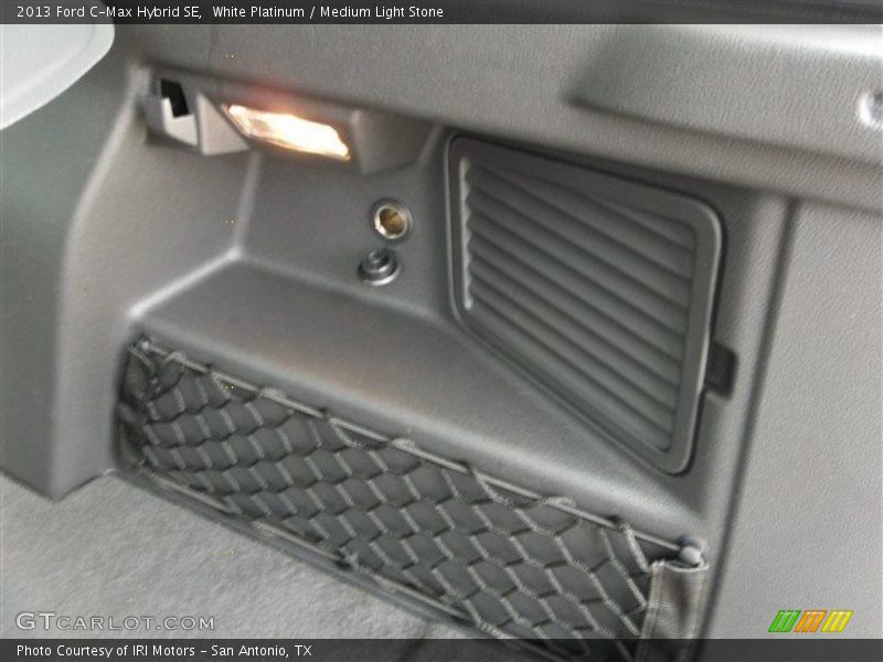 White Platinum / Medium Light Stone 2013 Ford C-Max Hybrid SE